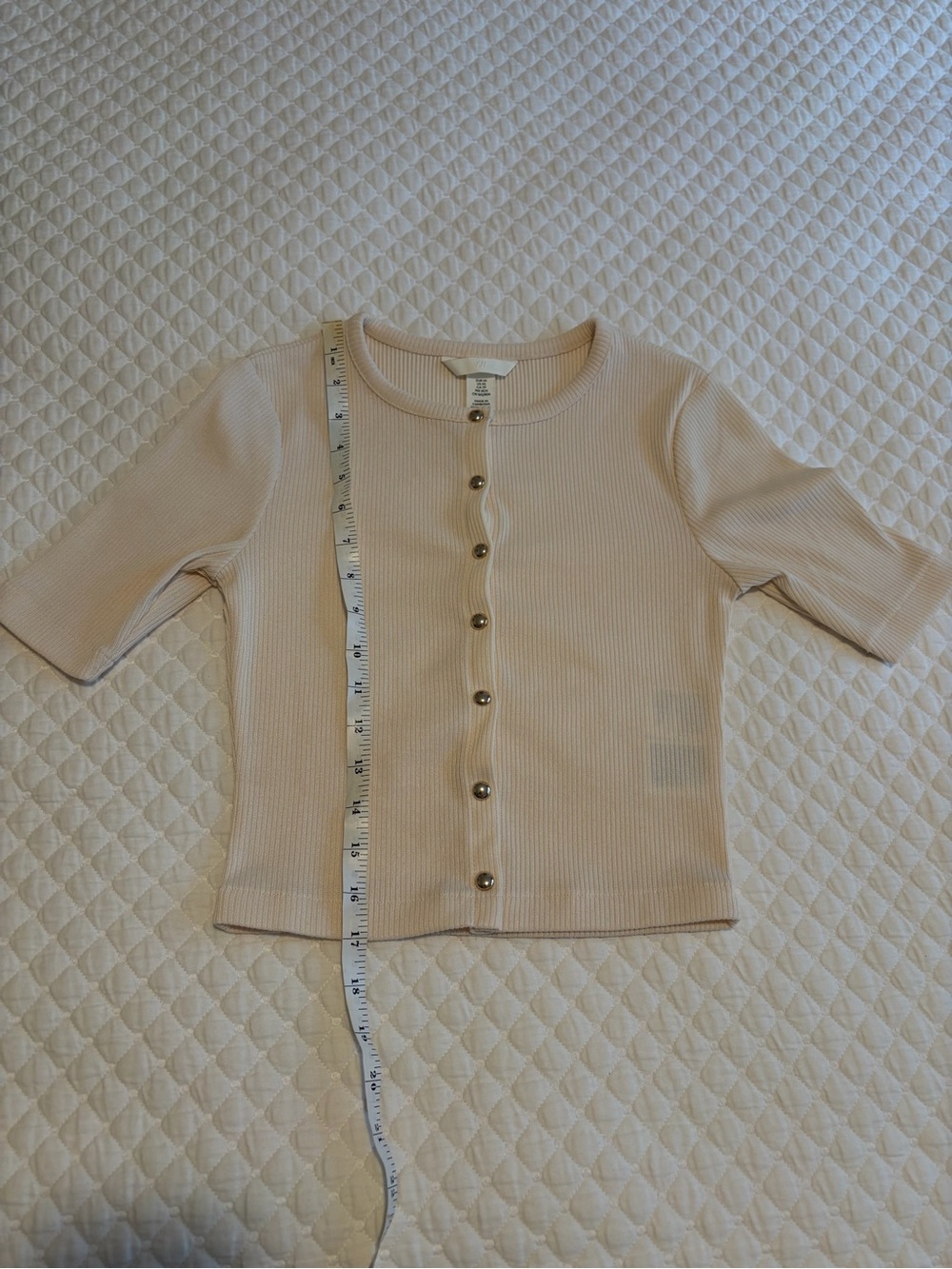 H&M short sleeve cardigan for girls size XS
